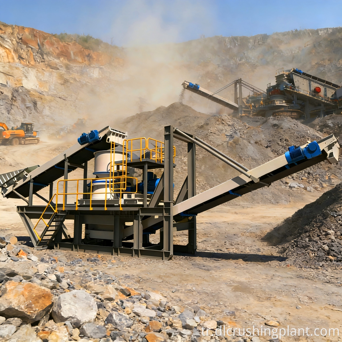 mobil madencilik kırıcı ekipmanları mobile mining crusher equipment